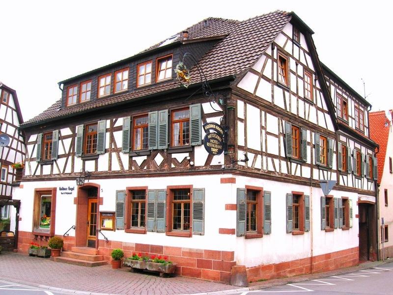 Goldner Engel, Restaurant - Hotel - Metzgerei Laudenbach  Exterior photo